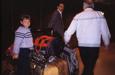 1986 10 Chicago O Hare Airport May Grandpa
